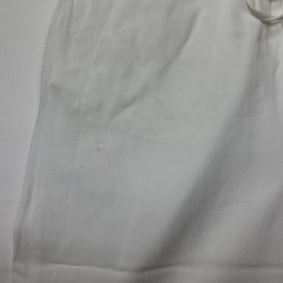 Eileen Fisher Crepe Wide-Leg Jumpsuit Crop V-neck Lightweight Tencel Women XXS - Picture 12 of 12